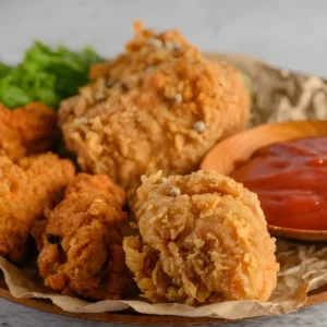 Crispy Chicken Shots